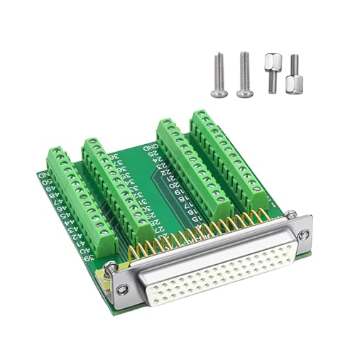 Conector D-Sub DB50 de 50 pines con doble terminal macho y hembra 5