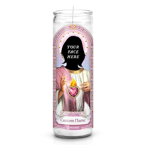 Custom Bridesmaid Proposal Prayer Candle