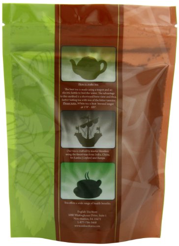 English Tea Store Loose Leaf, Double Bergamot Earl Grey Tea Pouches - 4oz, 4 Ounce - Thumbnail 2