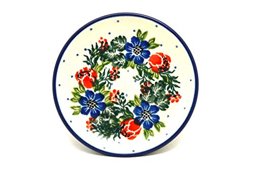 Polish Pottery Coaster - Garden Party