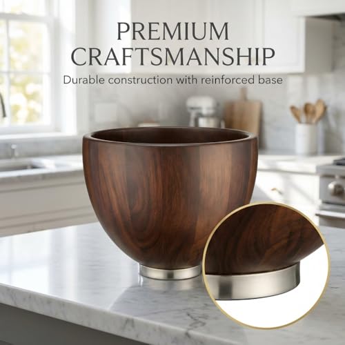 Tazón de Madera Natural para Kitchen Aid 4.5 y 5 QT miniatura 4