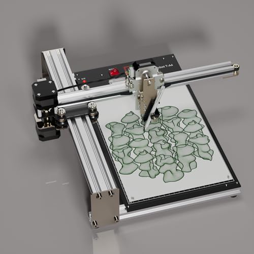 Image of Original iDraw 2.0 T-Structure Pen Plotter XY Plotter, Handwriting Robot Drawing Machine with Base Plate, A4 Working Range, 3 * 42 Stepper Motors, Twice Faster Writing Speed Than 1.0