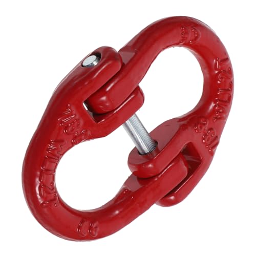 MUCKLILY Mechanical Coupling Link Steel Chain Connector Double Ring Buckle for Chain Hooks