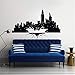 xingzhi Sticker Mural Vinyle Sicker Batman Dark Knight Skyline Ville Enfants Chambre Cadeau Maison Maison Décoration Papier Peint 42 * 68 Cm
