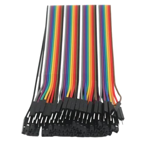Maison Up | Dupont Male to Female Jumper Cable for Circuit Prototyping and Breadboard Wiring Solutions (Pack of 40, Each 20 CM) (B0C2B2SR1D) Amazon Price History, Amazon Price Tracker