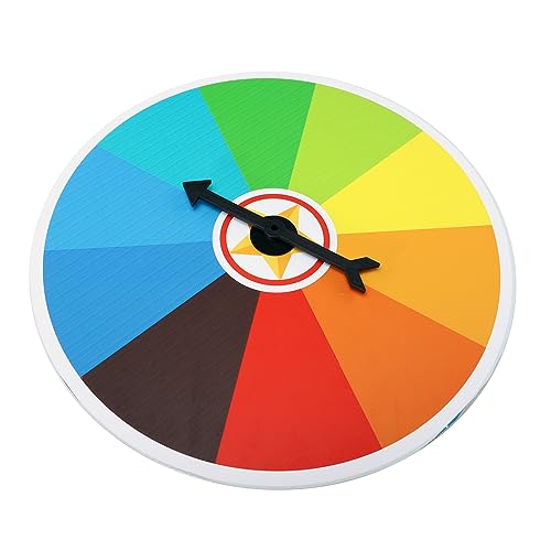 Abaodam DIY Prize Wheel 1pc Turn Plate Game Wheel for Parties Creative Prize Turn Table