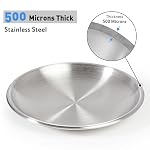 Stainless Steel Cat Dishes for Food and Water Bowls for Kittens and Baby Cats Small Pets Relief of Whisker Fatigue -2 Sets Shallow Style - Image 5