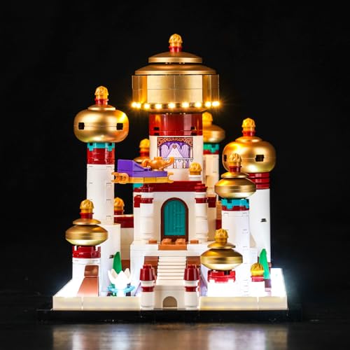 LocoLee Light Kit for Lego 40613 Disney Mini Disney Palace of Agrabah - Not Include Models, Just Light Kit