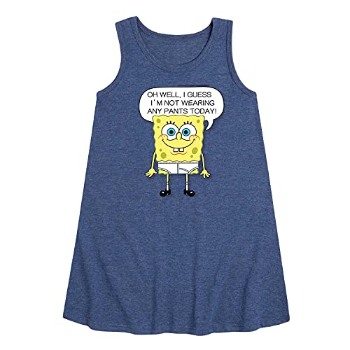 HYBRID APPAREL - Spongebob Squarepants - No Pants - Girls Aline Dress