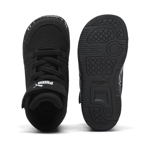 PUMA Toddler Boys Rebound Layup Sl V Slip On Sneakers Shoes Casual - White3