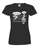 Womens I'm All About That Bass No Treble? Funny Music Lovers Deluxe Soft T-Shirt