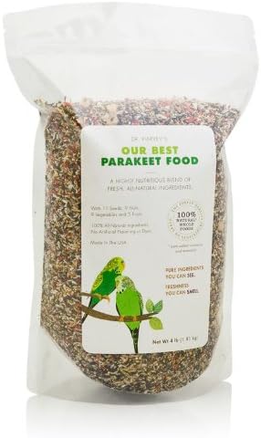 Dr. Harvey's Our Best Parakeet Blend, All Natural Daily Food for Parakeets (2 pounds)