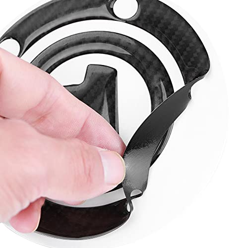 Tampa do Tanque de Gás Aramox, Tampa do Tanque de Gasolina da Motocicleta de Fibra de Carbono Decalq