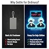 PumpCar 2 pieces Gojo double-sided hanging Japanese anime cherry-scented car air freshener Cool anime hanging for rearview mirror Car Interior Accessories Gifts, purple