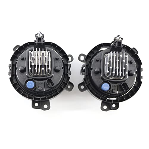 Qican Luz de circulação diurna LED DRL Halo Farol de neblina Pára-choque dianteiro Farol de neblina