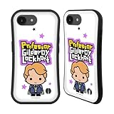 Head Case Designs Officially Licensed Harry Potter Gilderoy Lockhart Deathly Hallows XLV Hybrid Case Compatible with Apple iPhone 16e