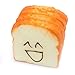Produktbild Kawaii Squishy Quetschspielzeug-Toastbrot, mit lachendem Gesicht, aus Schaumstoff, zufällige Motiv-Auswahl, nimmt nach dem Zusammendrücken langsam wieder seine Ursprungsform an