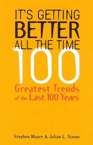 It's Getting Better All the Time: 100 Greatest Trends of the Last 100 years