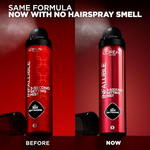 image for L'Oreal Paris Infallible 3-Second Setting Spray Mist, Microfine Mist f