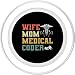 Retro Medical Coding Clinical Biller Wife Mom Medical Coder PopSockets MagSafe PopGrip for iPhone