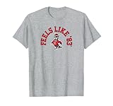 BreakingT NC State Basketball: Feels Like '83 - Licensed T-Shirt, Small, Grey
