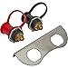 Remote Battery Terminal Studs w/Stainless Steel Bracket