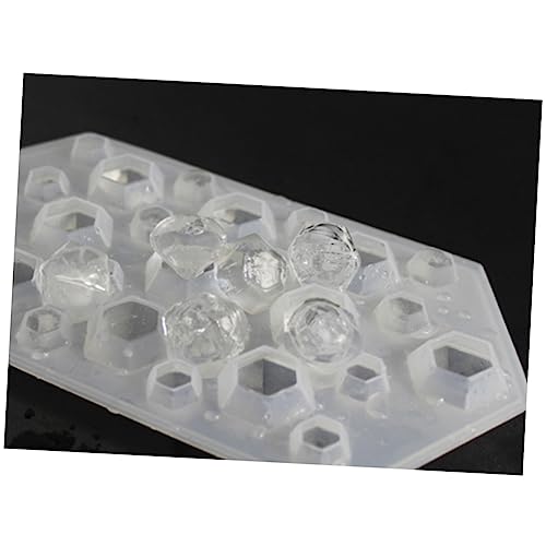 Molde de silicona para cubos de hielo en forma de diamante miniatura 5
