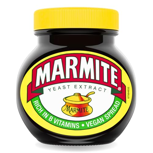 Marmite Yeast Extract – Pasta de Extracto de Levadura - Sabor Intenso Umami y enriquecido con Vitamina B - Ideal para Tostadas, Salsas y Recetas - Pack Laborawi (250g, 1, unidad)
