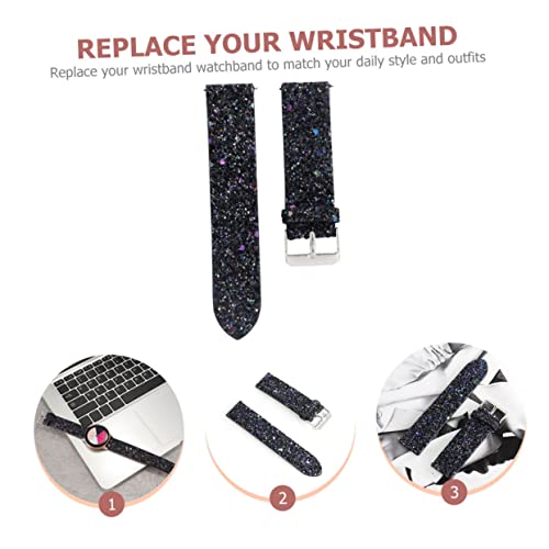 Correa de cuero para Galaxy Watch Active cómoda que evita rozaduras en piel 7