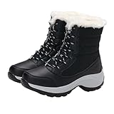 Bottines doublées de fausse fourrure – résistantes, durables et dotées d'une semelle en caoutchouc antidérapante, idéales pour une utilisation prolongée et la marche, bottes de neige