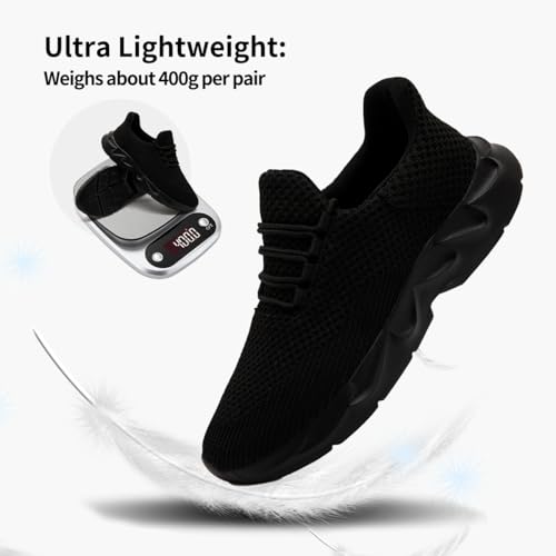Mens Running Tennis Casual Walking Shoes Anti Slip Comfortable Lightweight Breathable Fashion Sneakers Non Slip Workout Gym Shoes for Running4