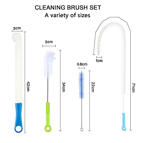 Flaschenbürste, Shisha-Reinigungsset Bürstenset zur Reinigung von Shisha Zubehör, Mehrzweck Reinigungsbürste, Benutzt… – Bild 3