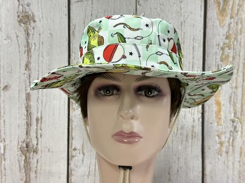 Image of Wide Brim Bucket Hat for Women Girl Men Boy