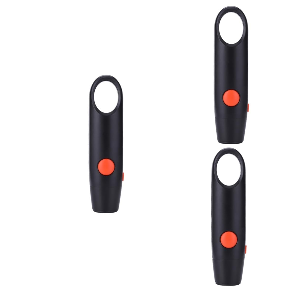 Garneck 3pezzi Fischietto Elettronico Portatile per Emergenze e Sport Adatto Partite di Basket e attività Outdoor Facile da Usare e Molto Rumoroso Senza Batteria