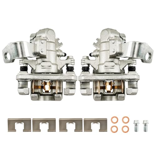 Image of PHILTOP Rear Brake Caliper 19-B3298, 19-B3299 Compatible with 2006-2015 Honda Civic, 2013-2018 Acura ILX