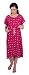 Smart Hospital Delivery Gown (L/XL, Berry)