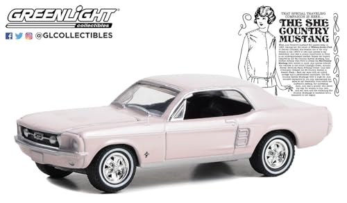 Greenlight 1967 Mustang Coupe She Country Special 1:64 miniatura 2