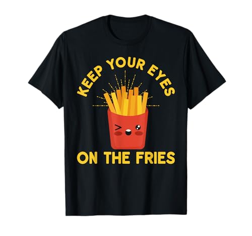 Paquete frito de patatas fritas Diseño para el amante de las patatas fritas Camiseta