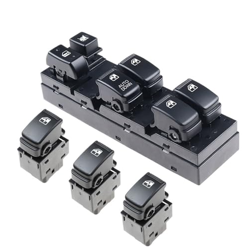 Bouton de commutation électrique 935702E000 pour commande fluide de lève-vitre