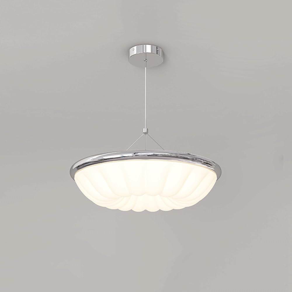 HYJAUSXB Ceiling Light Chandelier Modern Restaurant Kitchen Island Hanging 30W Trichrome Height Adjustable Suitable for Living Room Bedroom Bar Study