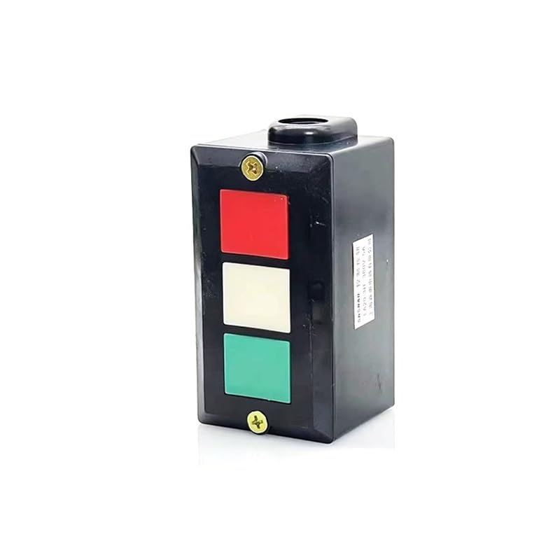 Interrupteur à bouton-poussoir LA20-3H avec boîtier de commande à réinitialisation automatique