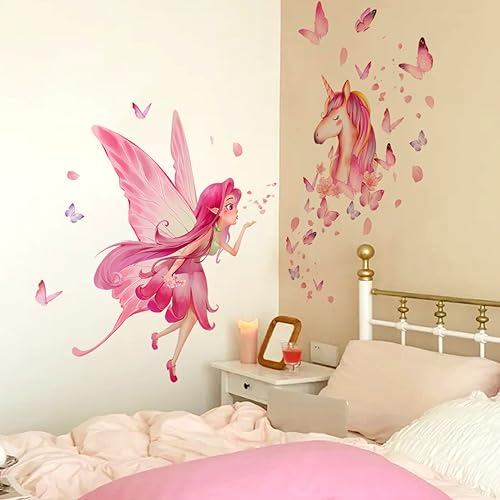 Vinilos decorativos con unicornios para habitación infantil miniatura 5