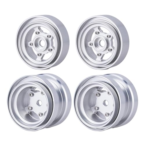 CNC Aluminum Beadlock Durable Wheel Rim Hub for 1/10 RC for