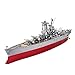 Piececool Puzzle 3D Kits de DIY Modèles de Navires en Métal Découpés au Laser Puzzles pour Adultes-Battleship Yamato