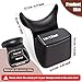 Noverlife Shampoo Bowl Neck Rest, Comfortable Hair Salon Rubber Cushion Shampoo Sink Gel Neck Pad, Professional Hair Washing Pillow Support for Home Salon, Beauty Salons, Barbershop, SPA