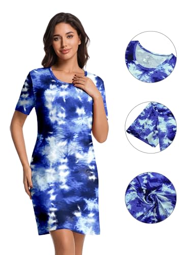 50% Off CONOMAX Women's Soft Short Sleeve Nightgown - Image 2