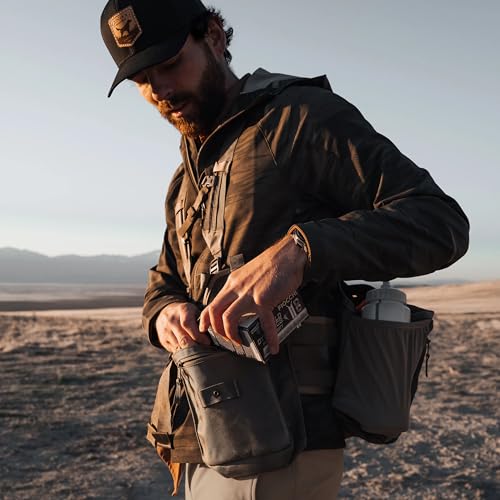 Image of Orvis Pro Lightweight Softshell Hoodie and Pullover for Men - Athletic Shell with DWR Finish, Breathable, Adjustable Hem