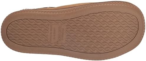 MUK LUKS Women's Faux Suede Clog, Tan, Large | Image 3