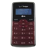Verizon LG enV2 VX9100 No Contract 3G Camera QWERTY MP3 Cell Phone Maroon