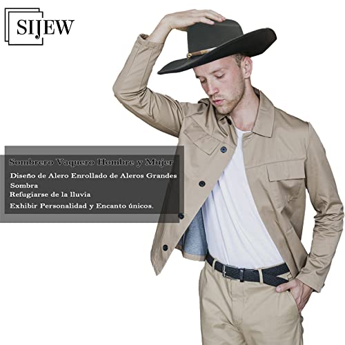 El Mejor Listado de Sombreros de cowboy para Mujer los 5 mejores. 12 Sombreros de cowboy para Mujer marca SIJEW (3)